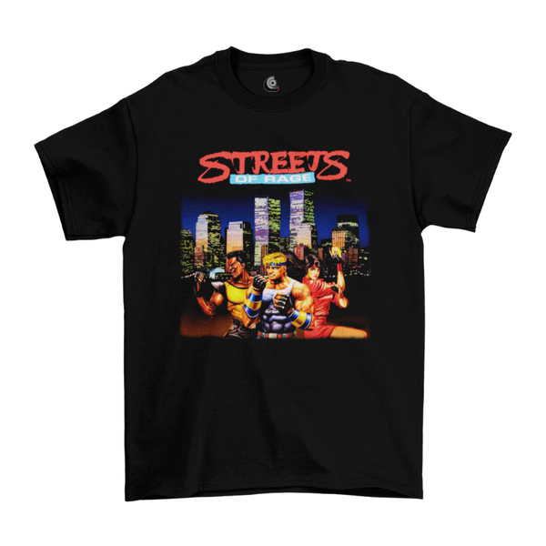 Camiseta Algodão Premium Mega Drive Game Streets of Rage